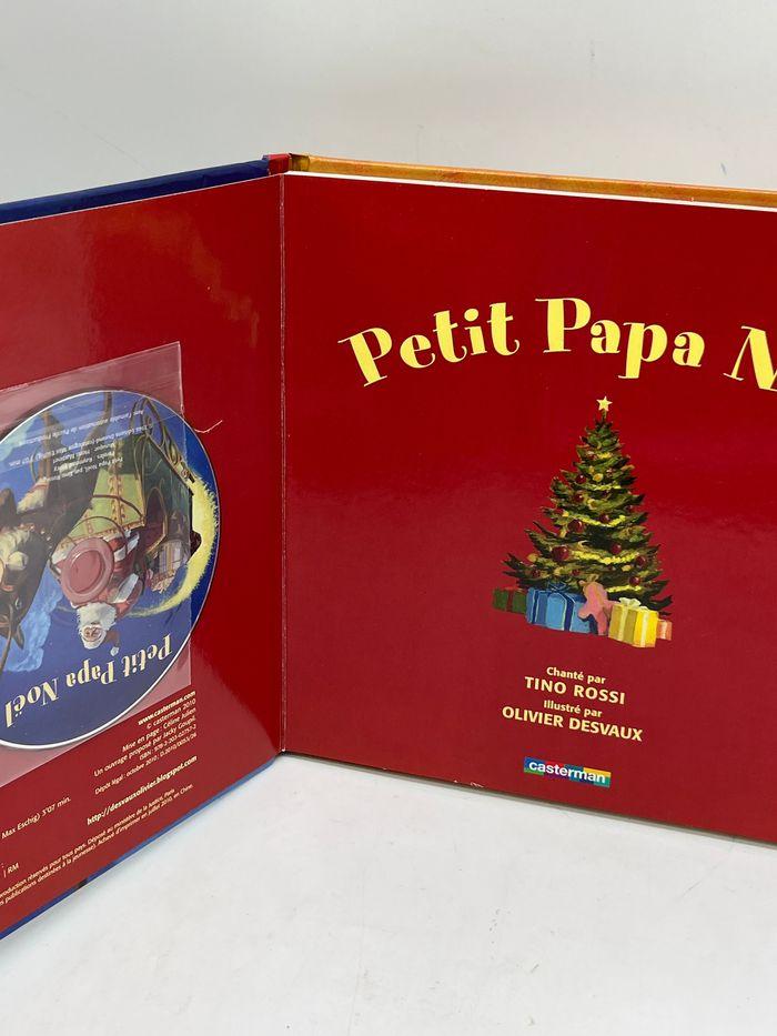 Livre de Noël Petit Papa Noël avec son Cd audio musique Neuf - photo numéro 2