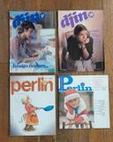 Lot 4 anciens magazines djin et perlin