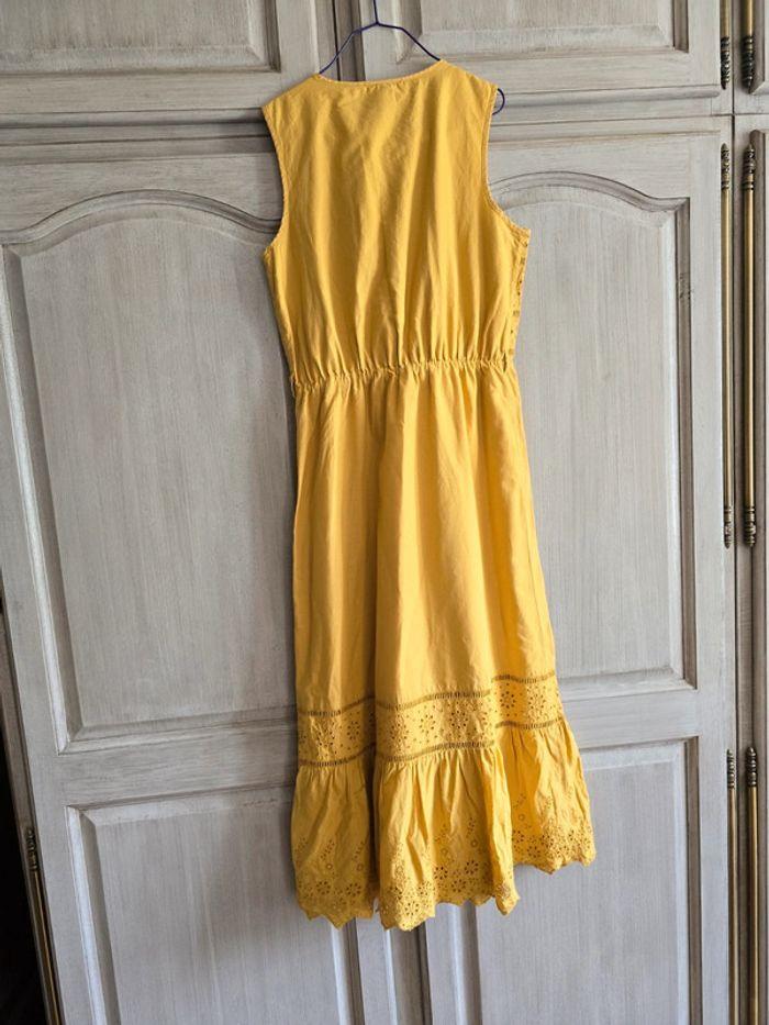 Robe longue jaune esprit taille 38 - photo numéro 3