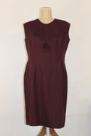 Robe - Lie de vin - Fait main - 44/46