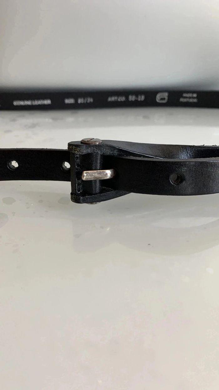 Ceinture G star raw cuir 85 - photo numéro 2