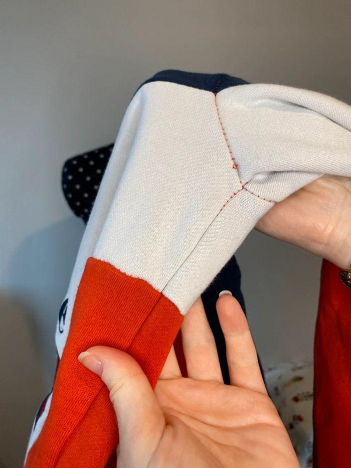 Sweat à capuche tricolore Ellesse taille S / 36 - photo numéro 9