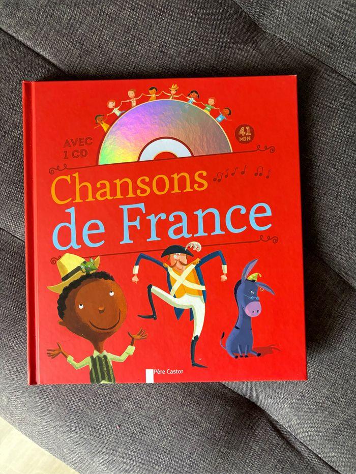 Livre chansons pour enfants avec cd - photo numéro 1