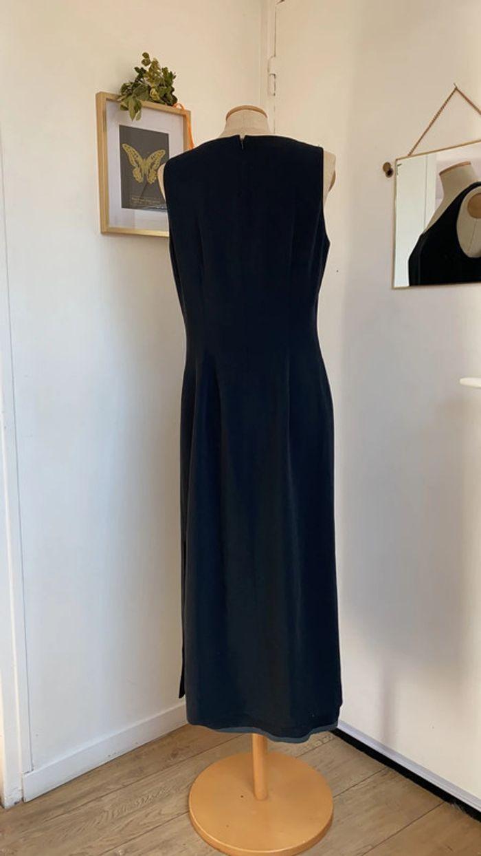 Robe chic taille 40 Laura Ashley noir longue - photo numéro 8