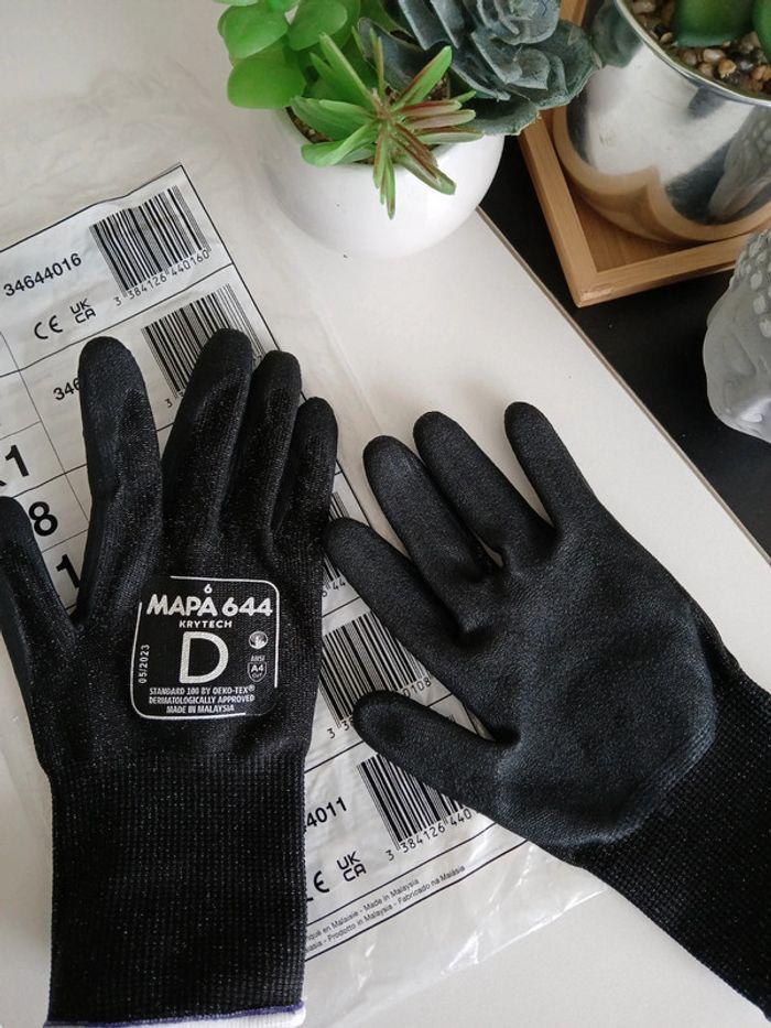 Gants de protection Professionnelle anti-déchirure MAPA krytech Neuf🌿🌈 - photo numéro 3