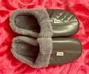 Pantoufle simili gris 40-41