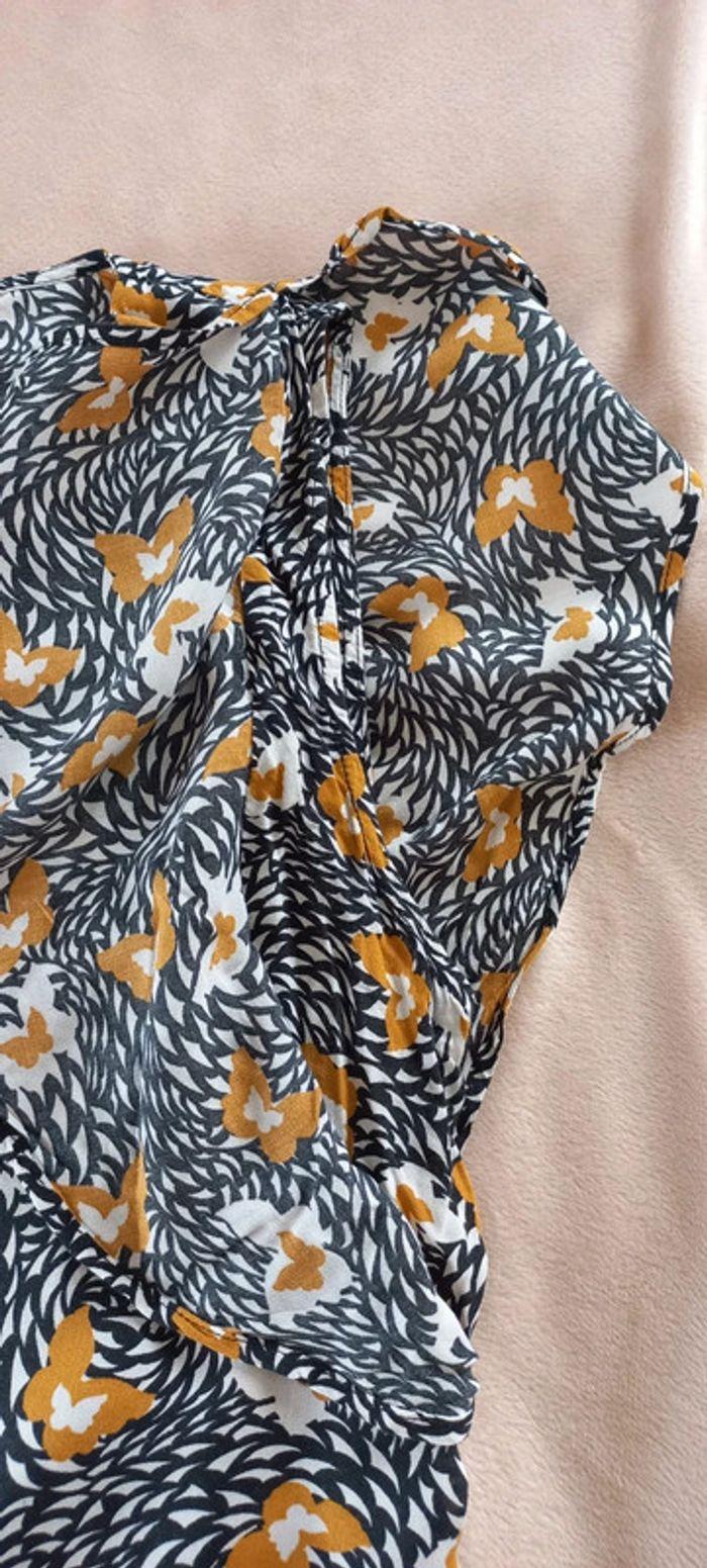 Blouse femme à motifs, taille 42. - photo numéro 4