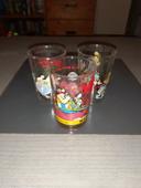 Lot verre asterix et obelix