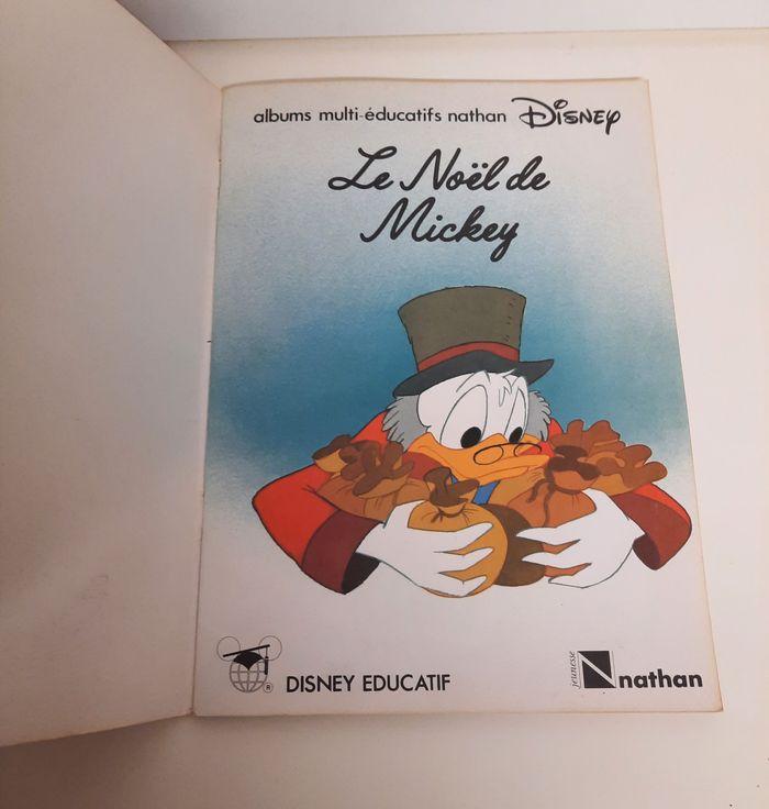 Album Disney multi-éducatifs Le Noël de Mickey, vintage 1984 - photo numéro 3