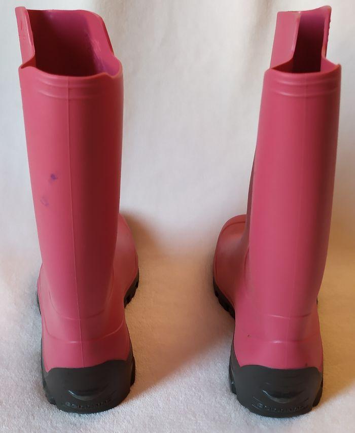 BOTTES DE PLUIE POUR FILLE (pointure 32/33) - photo numéro 5