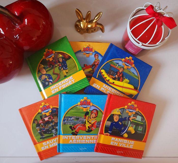 Lot de 6 livres Sam Le Pompier Fireman Sam 🎄 - photo numéro 1