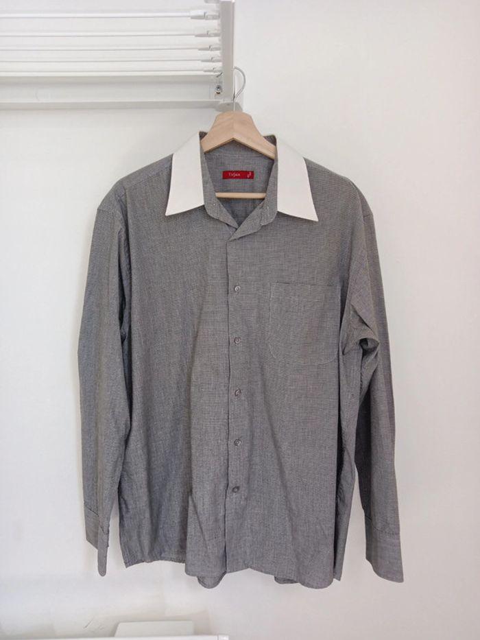 Chemise  grise / camisa gris - photo numéro 3