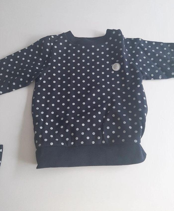 Ensemble Petit Bateau marine taille 3 ans / 98 cm - photo numéro 3