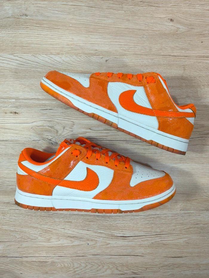 Dunk low cracked orange pointure 42,5 comme neuves - photo numéro 3