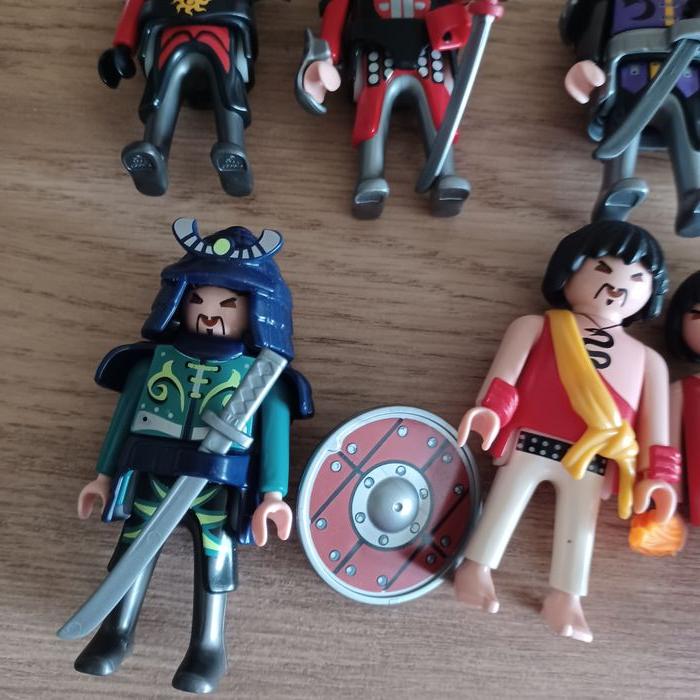 Lot de 8 samourais playmobil - photo numéro 7