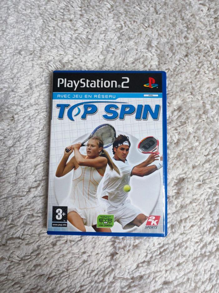 Jeu PS2 Top Spin - photo numéro 1