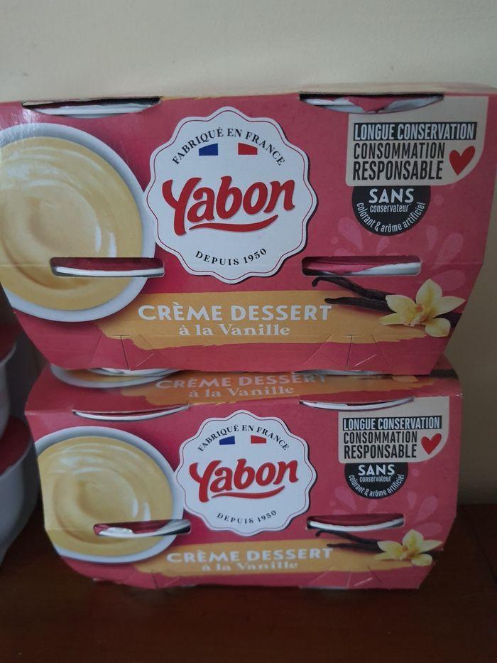 Lot de 4 packs crème dessert Yabon - photo numéro 4