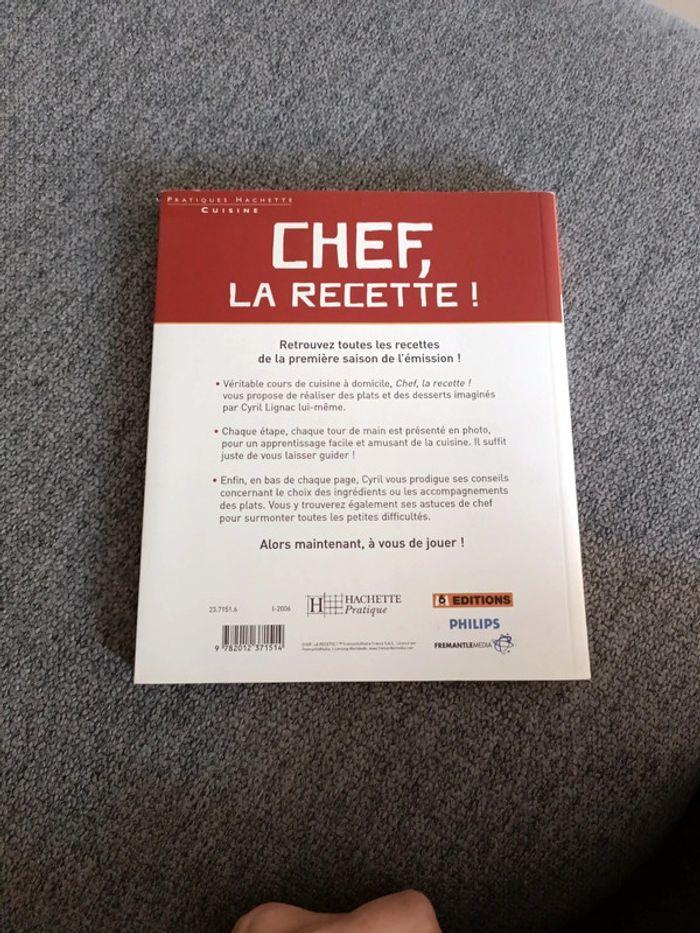 Livre Chef la recette !à vous de jouer - photo numéro 2