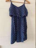 Robe H&M bleu taille 34