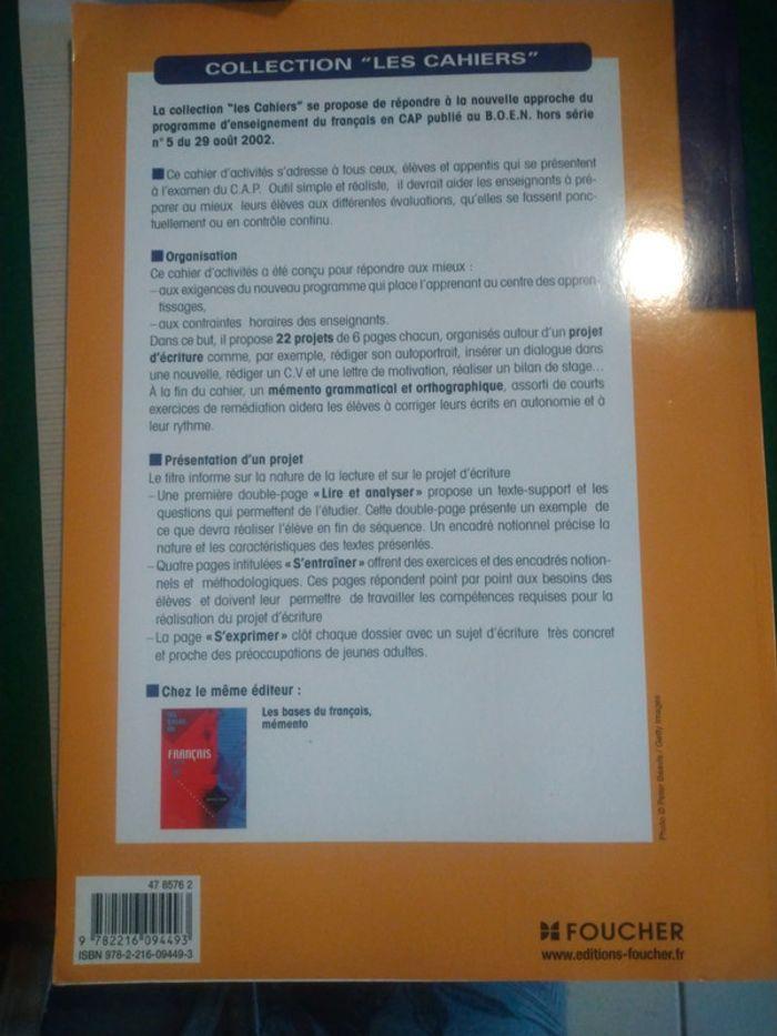 Les cahiers de français - photo numéro 2