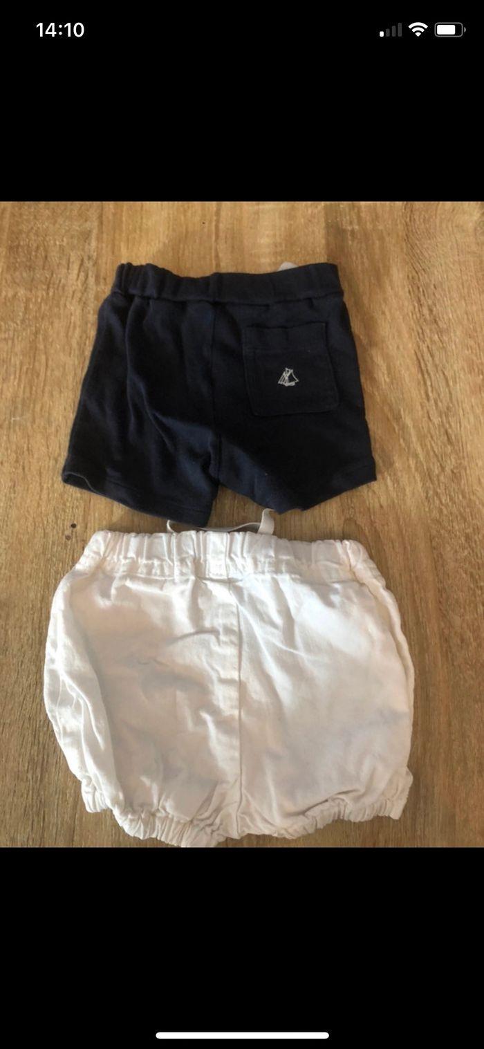 2 shorts 6 mois petit bateau - photo numéro 2