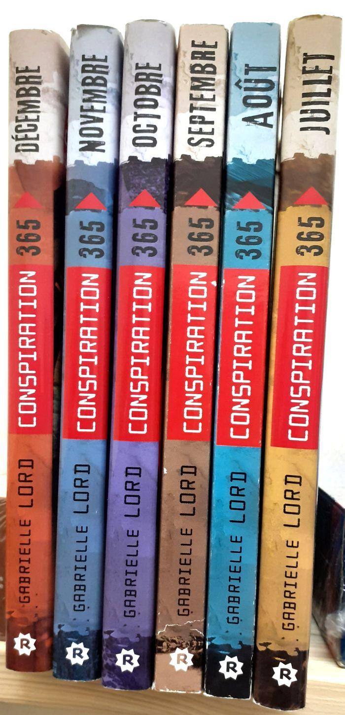 CONSPIRATION 365 (collection complète, 12 tomes) de Gabrielle Lord (éditions Rageot Poche) - photo numéro 3