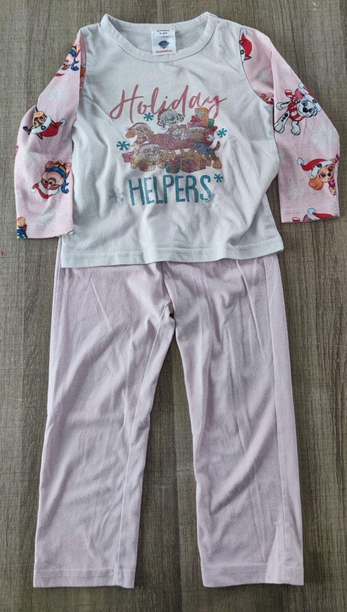 Pyjama rose Pat Patrouille pour fille taille 3/4 ans - photo numéro 1