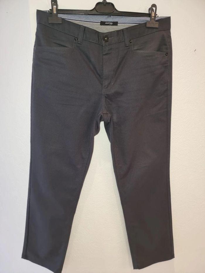 Beau pantalon Burton bleu marine 44 Neuf - photo numéro 1