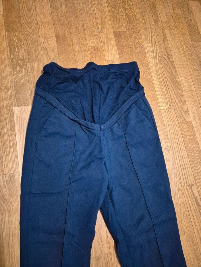 Pantalon grossesse Seraphine Taille M 38 bleu marine - photo numéro 1