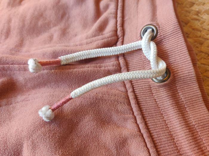 Lot 2 pantalons joggings chauds vieux rose et gris 4 ans - photo numéro 8