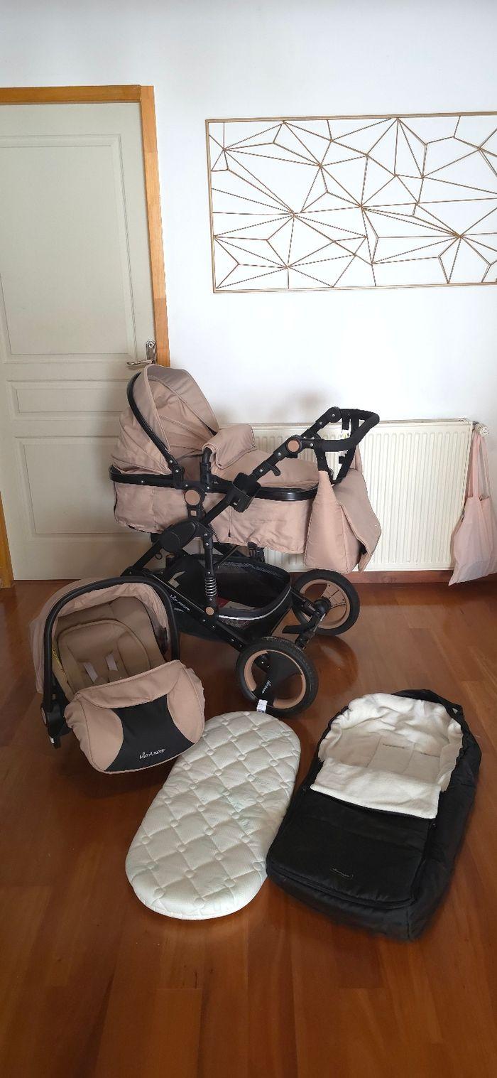 Poussette 3 en 1 Mio Amore et accessoires - photo numéro 1