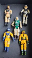 Lot de 5 figurines Kaido (type gi Joe)