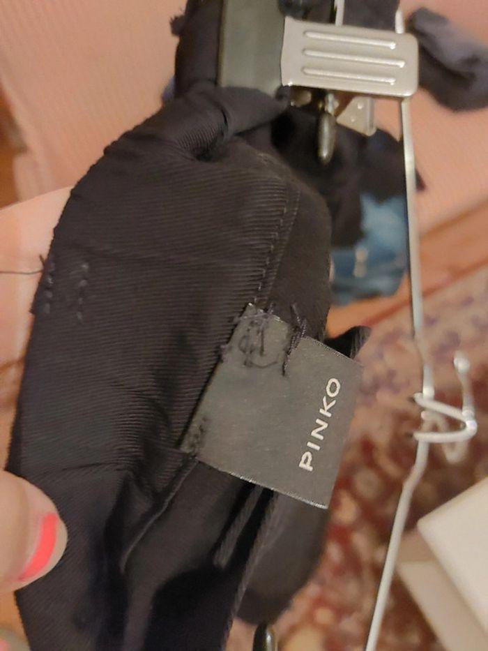 Pantalon cargo noir Pinko - photo numéro 7