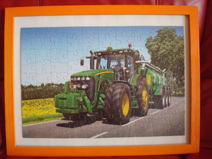 Cadre avec puzzle