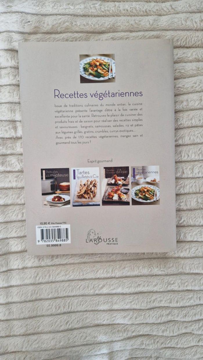 Livre cuisine recettes végétariennes - photo numéro 2