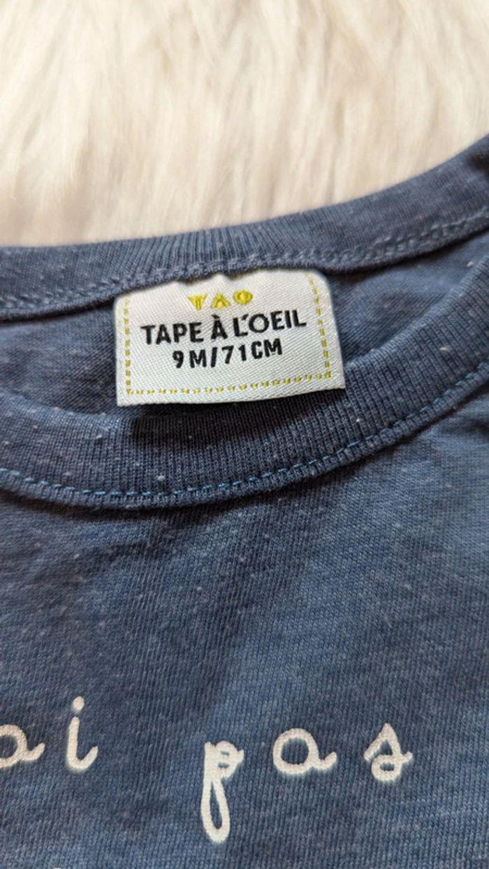 Tshirt manches longues, Garçon 9 mois " Tape à l'oeil " - photo numéro 2