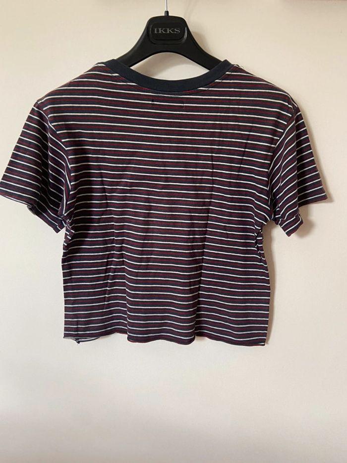 Tee-shirt rayé Pull&Bear taille S - photo numéro 2