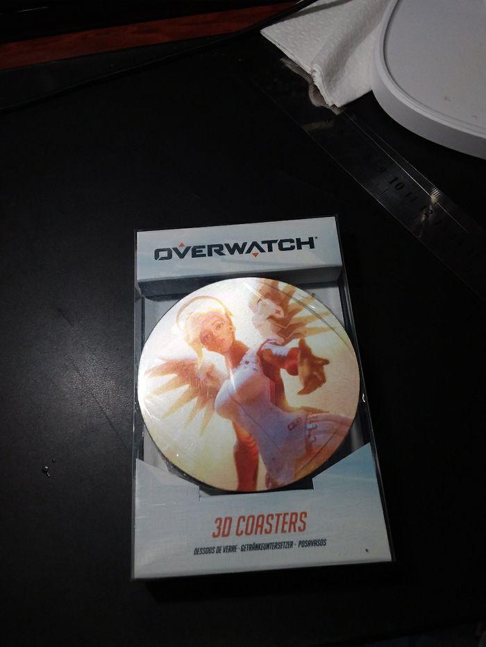 Sous verres/ Coasters x4  Overwatch neuf - photo numéro 1