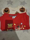 Pulls Sweat  Disney/ citrouilles  3/4 ans