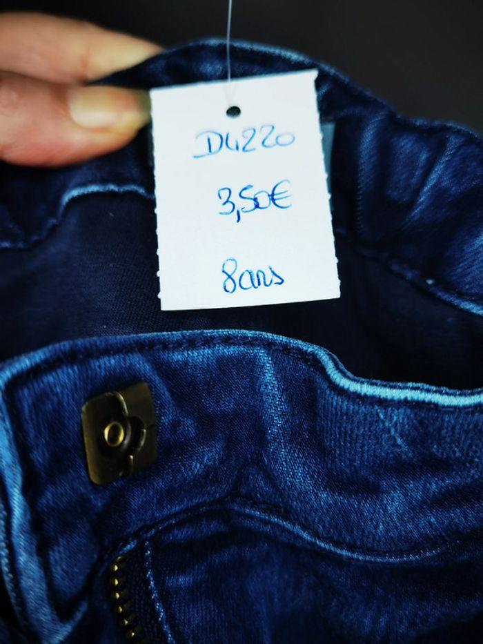 D4220 - jeans fille 8 ans - photo numéro 3