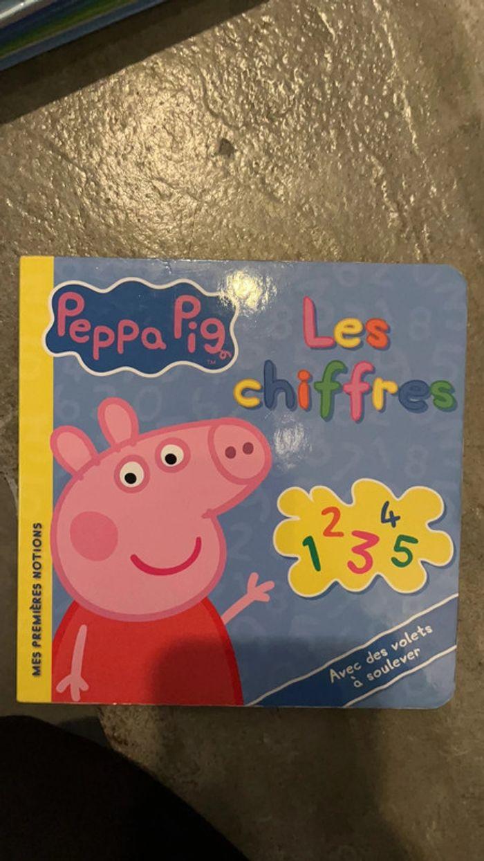 Livre cartonné Peppa les chiffres - photo numéro 1