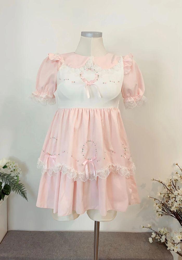 Dress Robe Pink Lolita Cute Kawaii Princess Barbie Cosplay - photo numéro 2