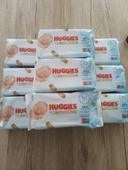 9 paquets de 56 lingettes huggies extra Care sensitive