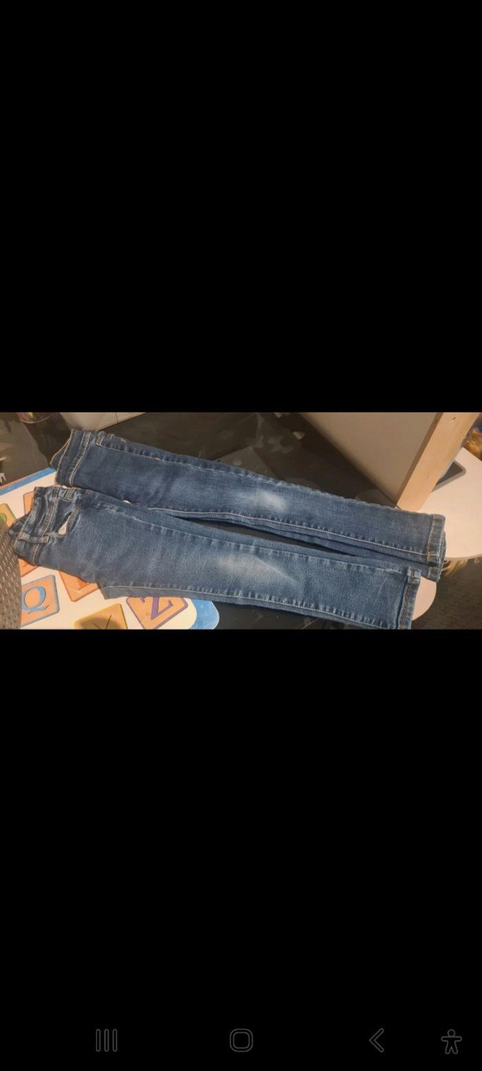 2 paire jeans fille