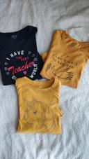 Lot de 3 t-shirts manches longues