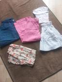 Lot t-shirt jupe pantalon