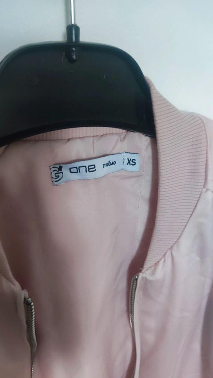 Veste bombers rose Gémo - photo numéro 2