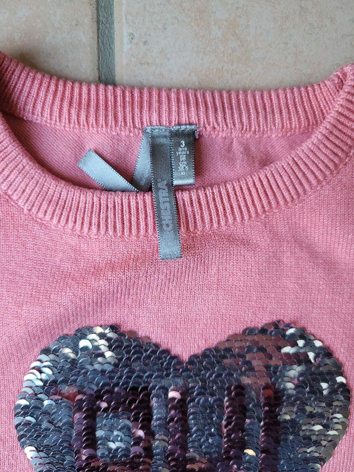 Pull fille sequin 3 ans - photo numéro 2