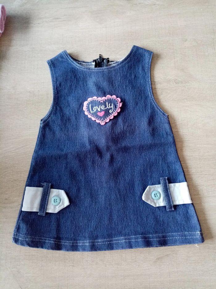 Robe en jean bébé