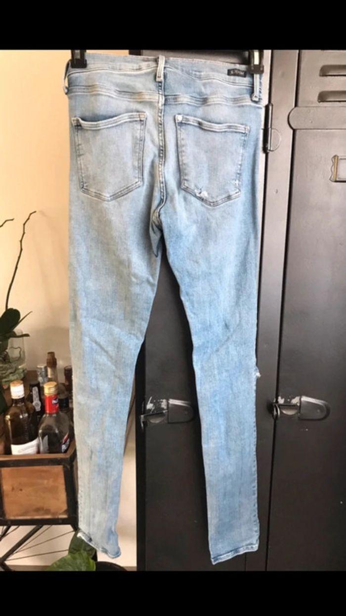 Jean effet déchiré, H&M , taille 38 - photo numéro 6